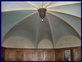 Plafond de la chapelle /photo AASC