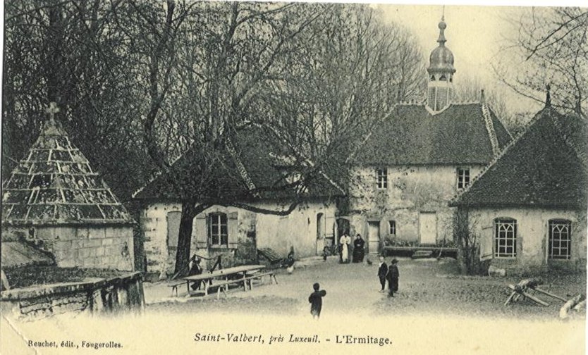L'ermitage avant 1914 - Photo Beuchet Fougerolles (Hte-Saône)